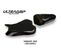 Tappezzeria Italia Rivestimento sella compatibile Kawasaki Ninja ZX 6 R (09-12) modello Cracovia 2 ultragrip NO LOGO 3GR (grigio)