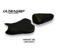 Tappezzeria Italia Rivestimento sella compatibile Kawasaki Ninja ZX 6 R (09-12) modello Cracovia 2 ultragrip NO LOGO 5BL (nero)