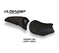 Tappezzeria Italia Rivestimento sella compatibile Kawasaki Z 650 (17-23) modello Scopeti 1 ultragrip 2BL (nero) CON LOGO