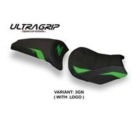 Tappezzeria Italia Rivestimento sella compatibile Kawasaki Z 650 (17-23) modello Scopeti 1 ultragrip CON LOGO 3GN (verde)