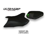 Tappezzeria Italia Rivestimento sella compatibile Kawasaki Z 800 (13-16) modello Corizza 1 ultragrip CON LOGO 8BL (nero)