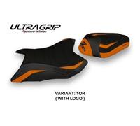 Tappezzeria Italia Rivestimento sella compatibile Kawasaki Z 800 (13-16) modello Corizza 1 ultragrip CON LOGO 1OR (arancio)