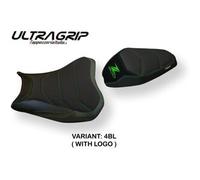 Tappezzeria Italia Rivestimento sella compatibile Kawasaki Z 900 (17-23) modello Arad 1 ultragrip 4BL (nero) CON LOGO