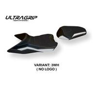 Tappezzeria Italia Rivestimento sella compatibile KTM 1290 Super Duke GT (19-23) modello Kiev 1 ultragrip NO LOGO 3WH (bianco)