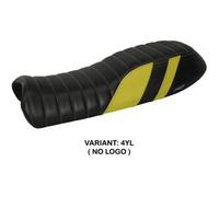 Tappezzeria Italia Rivestimento sella compatibile Moto Guzzi V7 (11-20) modello Davis NO LOGO 4YL (giallo)