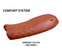 Tappezzeria Italia Rivestimento sella compatibile Moto Guzzi V7 modello Davis Vintage comfort system NO LOGO 513124 (mattone)