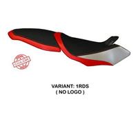 Tappezzeria Italia Rivestimento sella compatibile MV Agusta Brutale 990R / 1078RR / 1090RR (07-15) modello Nami special color NO LOGO 1RDS (rosso-argento)