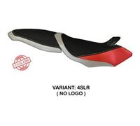 Tappezzeria Italia Rivestimento sella compatibile MV Agusta Brutale 990R / 1078RR / 1090RR (07-15) modello Nami special color NO LOGO 4SLR (argento-rosso)