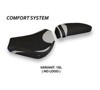 Tappezzeria Italia Rivestimento sella compatibile MV Agusta F3 (12-23) modello Zara 1 comfort system NO LOGO 1SL (argento)