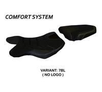 Tappezzeria Italia Rivestimento sella compatibile Suzuki GSR 750 (10-17) modello Siena 2 comfort system NO LOGO 7BL (nero)