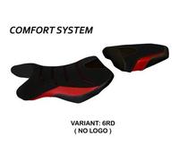 Tappezzeria Italia Rivestimento sella compatibile Suzuki GSR 750 (10-17) modello Siena 2 comfort system NO LOGO 6RD (rosso)