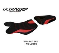 Tappezzeria Italia Rivestimento sella compatibile Suzuki GSR 750 (10-17) modello Siena ultragrip NO LOGO 6RD (rosso)