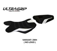 Tappezzeria Italia Rivestimento sella compatibile Suzuki GSR 750 (10-17) modello Siena ultragrip NO LOGO 2WH (bianco)