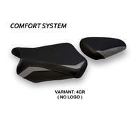 Tappezzeria Italia Rivestimento sella compatibile Suzuki GSX R 600 / 750 (11-20) modello Teheran comfort system NO LOGO 4GR (grigio)