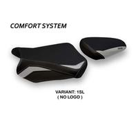 Tappezzeria Italia Rivestimento sella compatibile Suzuki GSX R 600 / 750 (11-20) modello Teheran comfort system NO LOGO 1SL (argento)