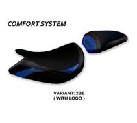 Tappezzeria Italia Rivestimento sella compatibile Suzuki GSX S 1000 (15-20) modello Pahia comfort system 2BE (blu) CON LOGO