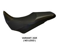 Tappezzeria Italia Rivestimento Sella Compatibile Suzuki V Strom 1000 (14-19) - Modello Palermo NO LOGO 2GR (grigio)
