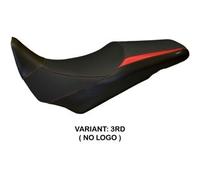 Tappezzeria Italia Rivestimento Sella Compatibile Suzuki V Strom 1000 (14-19) - Modello Palermo NO LOGO 3RD (rosso)