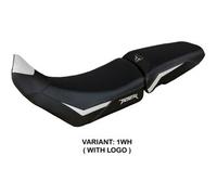 Tappezzeria Italia Rivestimento sella compatibile Triumph Tiger 900 (20-23) modello Dover CON LOGO 8BL (nero)