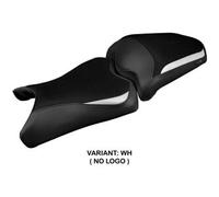 Tappezzeria Italia Rivestimento sella compatibile Yamaha FZ6R (09-17) modello Dalia NO LOGO WH (bianco)