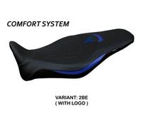 Tappezzeria Italia Rivestimento sella compatibile Yamaha MT-09 (21-22) modello Atos comfort system 2BE (blu) CON LOGO