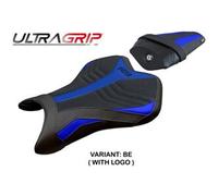 Tappezzeria Italia Rivestimento sella compatibile - Yamaha R9 2025 - mod Lida Ultragrip CON LOGO RDW (rosso-bianco)