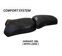 Tappezzeria Italia Rivestimento sella compatibile Yamaha Super Tenere 1200 (10-20) modello Maui comfort system CON LOGO 5BL (nero)