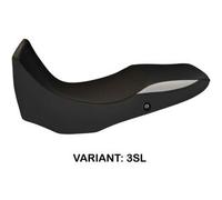 Tappezzeria Italia Rivestimento sella compatibile Yamaha TDM 850 (91-01) modello Basic NO LOGO 3SL (argento)