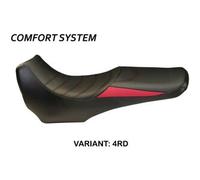 Tappezzeria Italia Rivestimento sella compatibile Yamaha TDM 900 (02-13) - Modello Verona Comfort System NO LOGO 4RD (rosso)