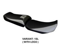 Tappezzeria Italia Rivestimento sella compatibile Yamaha Tracer 900 (15-17) modello Chianti Color 1SL (argento) CON LOGO