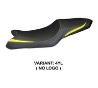 Tappezzeria Italia Rivestimento sella compatibile Yamaha XJ6 / XJ6 Diversion (08-15) modello Ragusa NO LOGO 4YL (giallo)