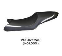 Tappezzeria Italia Rivestimento sella compatibile Yamaha XJ6 / XJ6 Diversion (08-15) modello Ragusa NO LOGO 2WH (bianco)