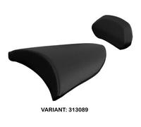 Tappezzeria Italia Rivestimento sella passeggero da 22 cm compatibile Ducati X Diavel (16-23) modello Safa NO LOGO 313089 (nero)