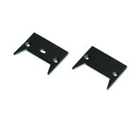 TAPPI 2 PEZZI PER PROFILO BUCAREST G COLORE NERO