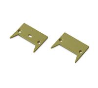 TAPPI 2 PEZZI PER PROFILO BUCAREST G COLORE ORO