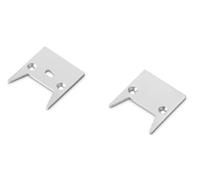 TAPPI 2 PEZZI PER PROFILO BUCAREST P COLORE BIANCO