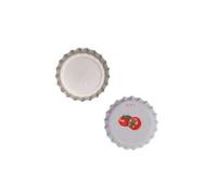 Tappi a corona in banda stagnata ø 26 mm 100 pz per bottiglie adatti bollitura
