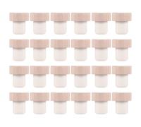 Tappi a forma di T 24 pezzi for bottiglie vino riutilizzabili in legno e gomma for birra Artigianato fai-da-te