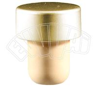 TAPPI A FUNGO CON TESTA ALLUMINIO ORO 100 PZ PER DISTILLATI GRAPPA BOTTIGLIE