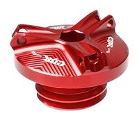 Tappi a vite per moto Spina Tappo Coperchio Tappo Olio Motore Carburante Per Honda CBR 600 RR CBR 600RR CBR600RR 2003-2007 2024(ROSSO)