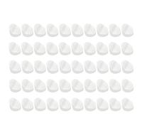 Tappi a vite per porta, 50 pezzi, in nylon bianco, resistenti, tappi terminali rotondi e copertura per telaio del foro, accessorio per mobili per finestre, armadi, recinzioni, tavoli, sedie e uso