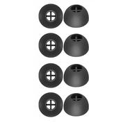 Tappi auricolari di ricambio in silicone per Sennheiser CX Plus CX Plus SE CXPLUS, tappi per auricolari con isolamento acustico, 3 paia, nero, L