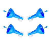 Tappi Auricolari gonfiabili innovativi, Tappi Auricolari in Silicone Impermeabili for Una Messa a Fuoco Profonda, Protezione Acustica Flessibile da Viaggio(2 Pair)