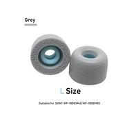 Tappi auricolari in memory foam per Sony WF-1000XM5, WF-1000XM4 e WF-1000XM3, 3 paia, taglia L, grig