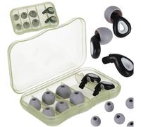 Tappi auricolari in silicone con riduzione del rumore, set 3 misure
