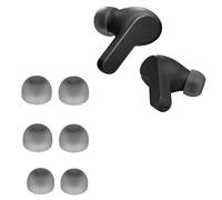 Tappi auricolari in silicone di ricambio per JBL Wave 200 TWS/Wave Beam, cuscinetti di ricambio per auricolari, 6 pezzi, colore nero