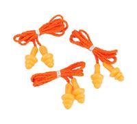 Tappi auricolari protezione orecchie cablati silicone riutilizzabili 10 paia