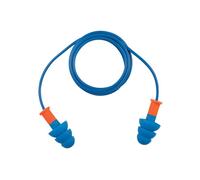 Tappi auricolari rilevabili - c/cordino - blu - Deltaplus - conf. 50 pezzi