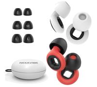Tappi auricolari rumore 33dB riutilizzabili silicone adulti