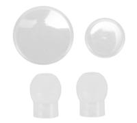 Tappi Auricolari Sostitutivi per Stetoscopio in Silicone Bianco | Leggeri e Resistenti All'usura, per Clinica e Ospedale, Accessori Compatibili